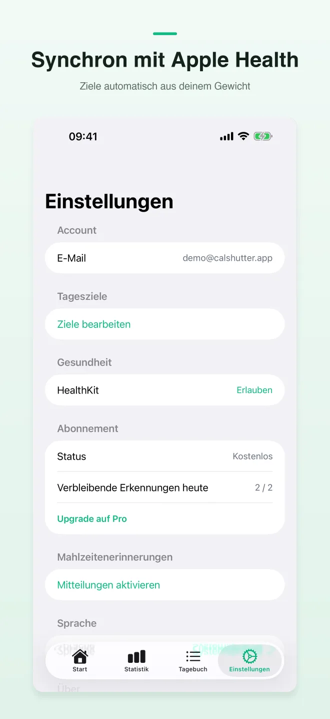 CalShutter-App-Ansichten — 3/4