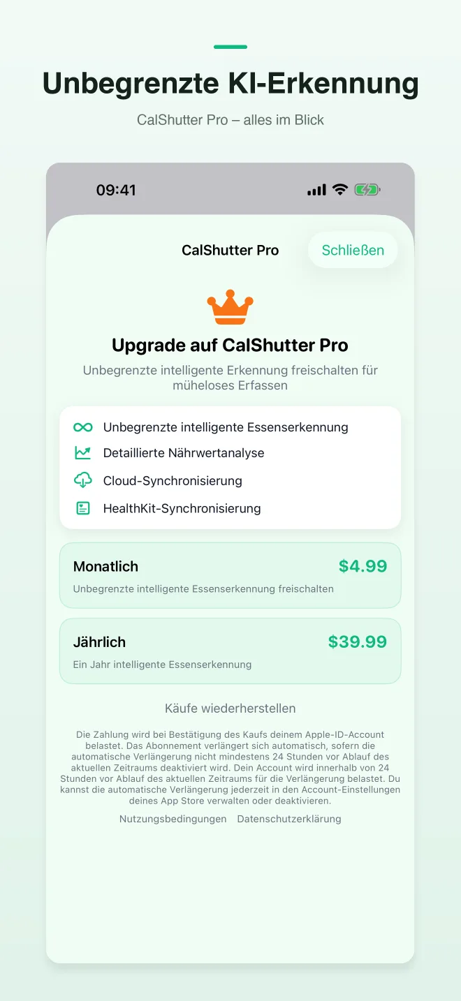 CalShutter-App-Ansichten — 4/4