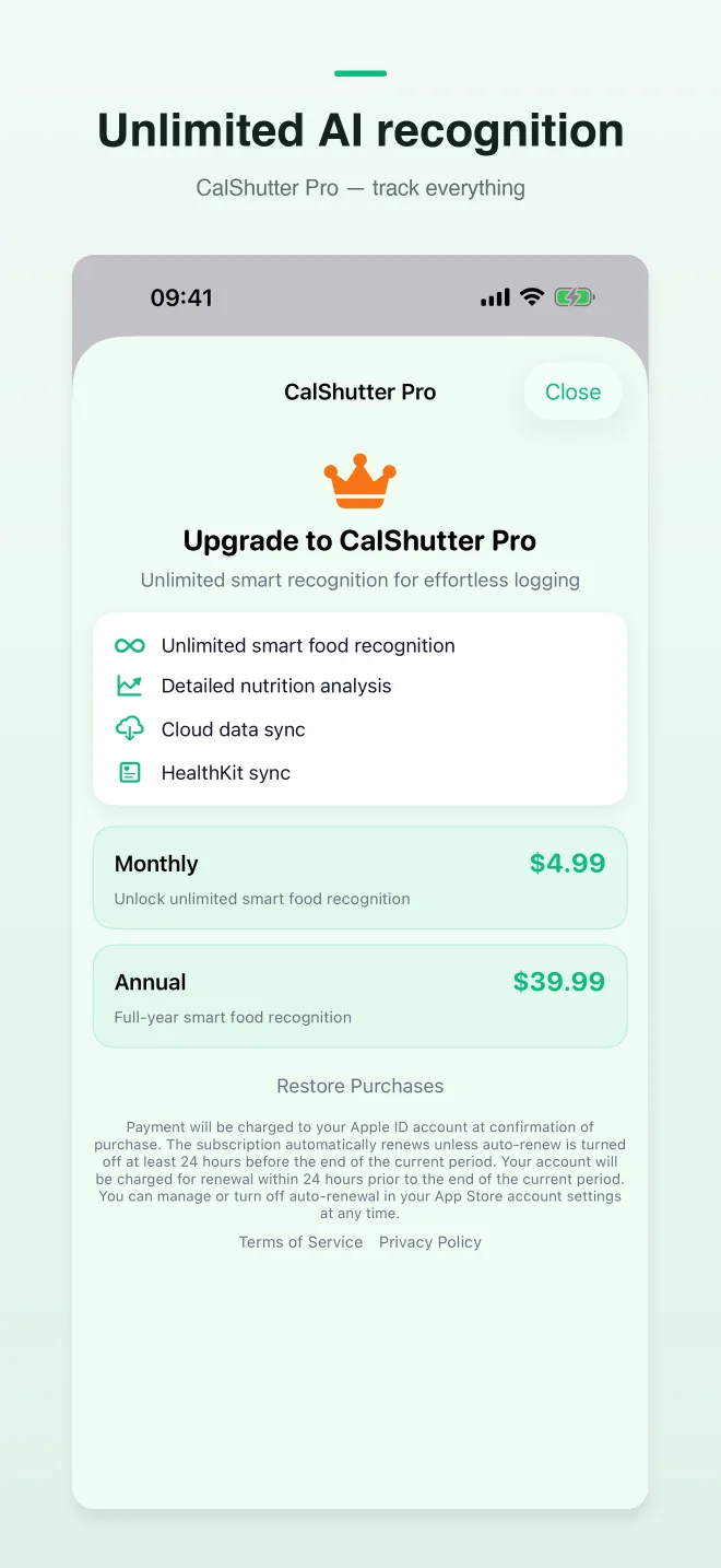 CalShutter App Store screenshot — 4/4