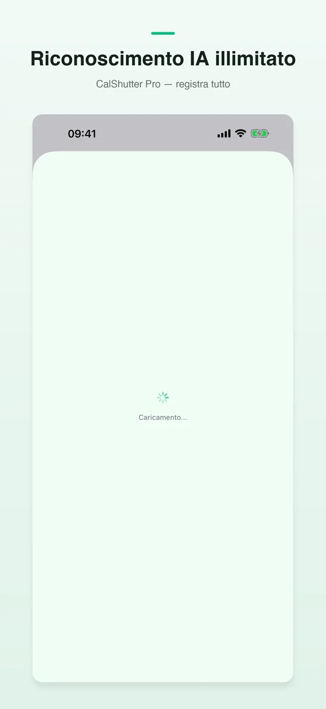 Schermate dell'app CalShutter — 4/4