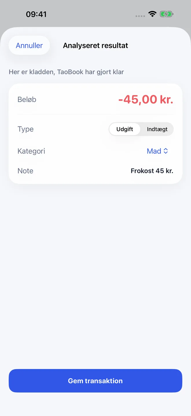 TaoBook-appskærme — 3/4