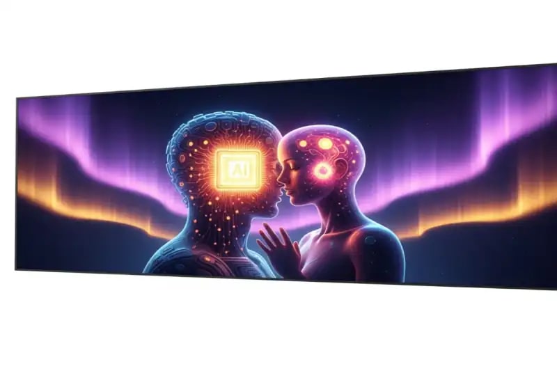 TaoTalk AI companion chat interface with persistent memory timeline and conversation history