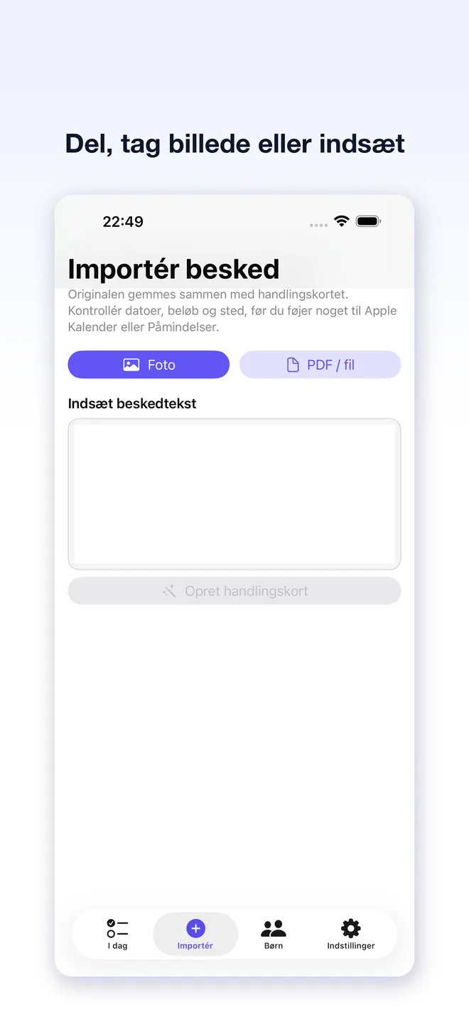Note2Do-appskærme — 3/5