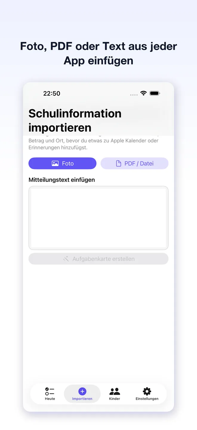 Note2Do-App-Ansichten — 3/5