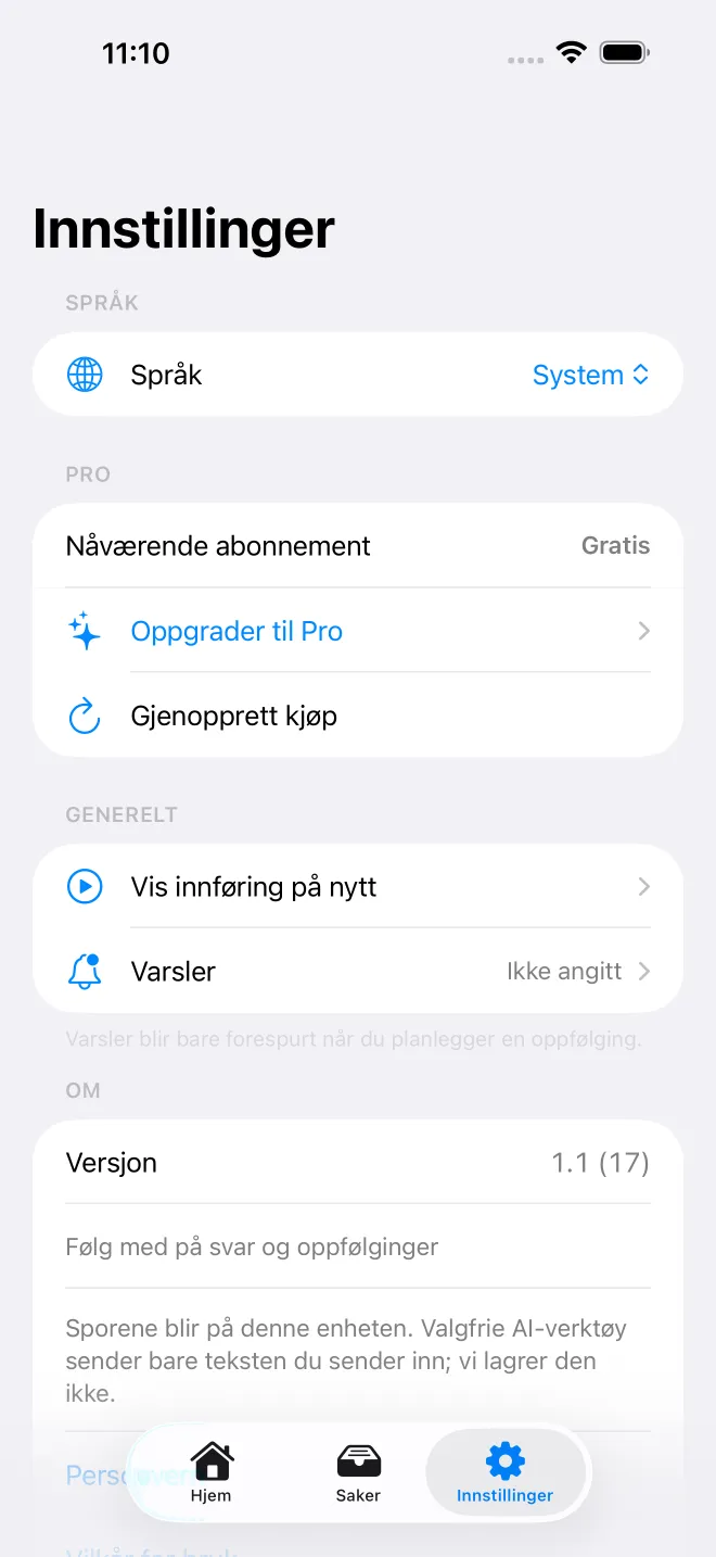 OweTrace-appskjermer — 5/5