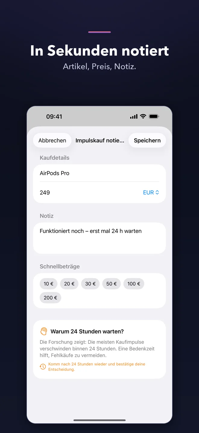 TaoSkip-App-Ansichten — 2/5