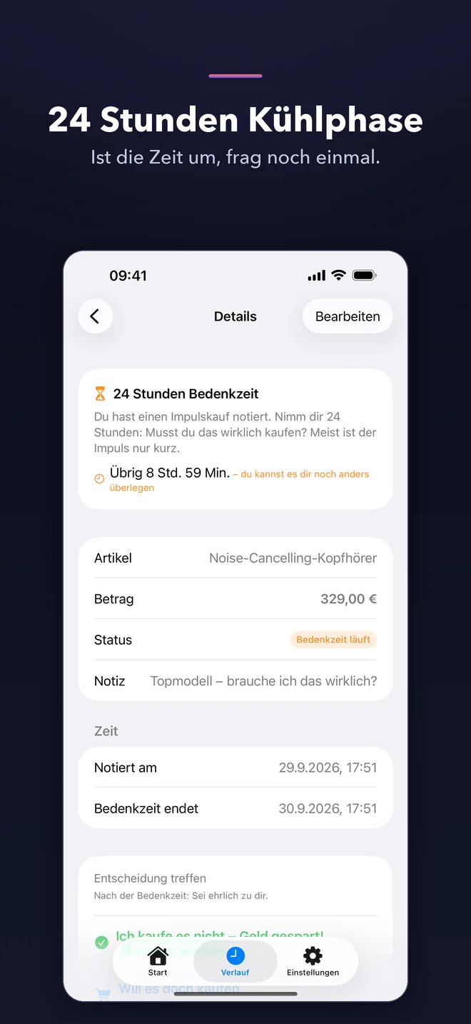 TaoSkip-App-Ansichten — 3/5