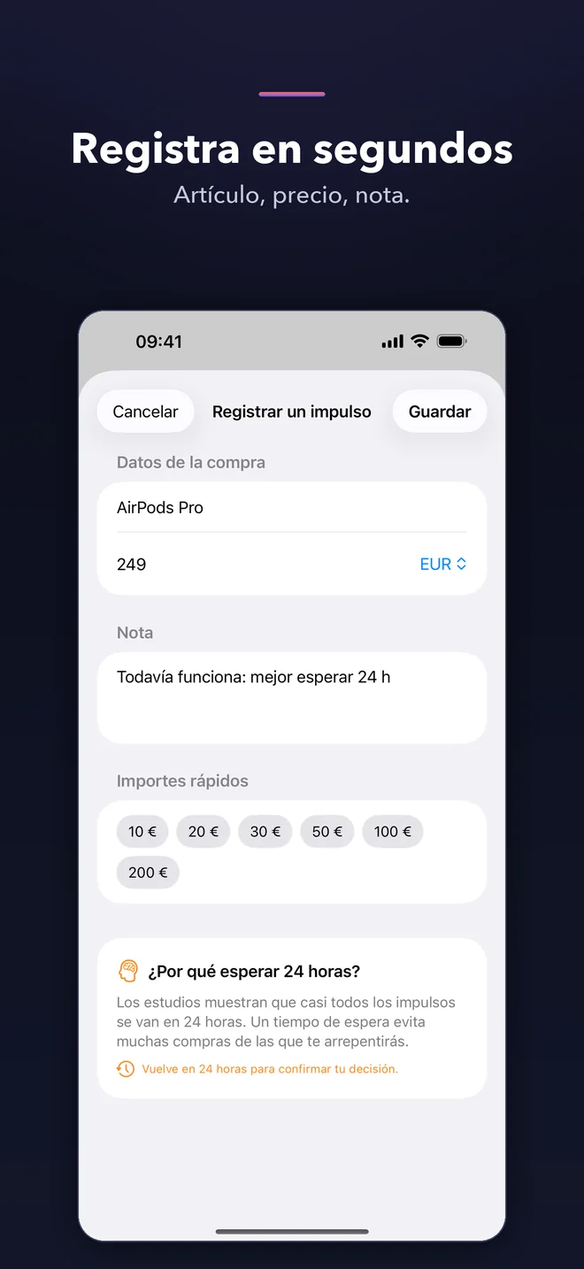 Pantallas de la app TaoSkip — 2/5