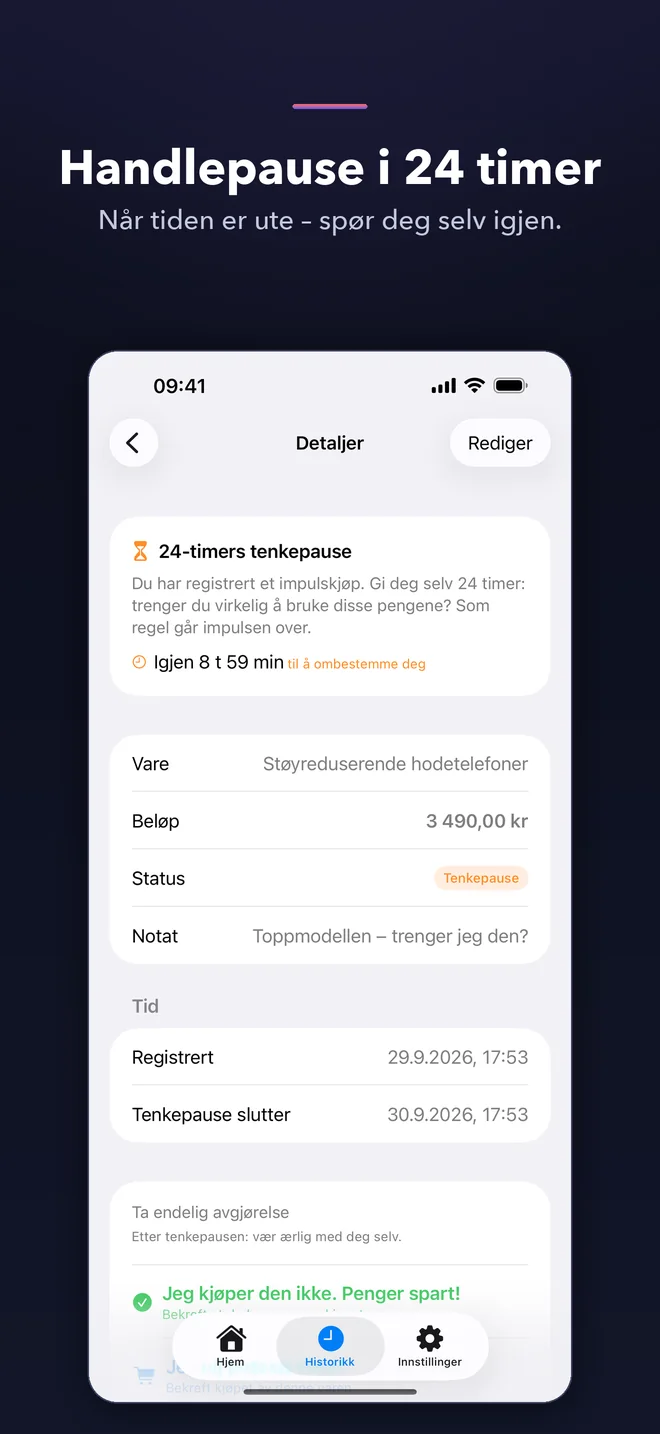 TaoSkip-appskjermer — 3/5