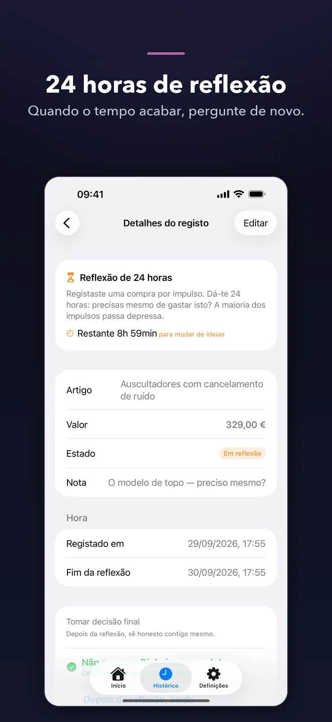 Ecrãs da app TaoSkip — 3/5